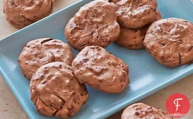 Prajituri Ron's cu bezea cu ciocolata fara gluten