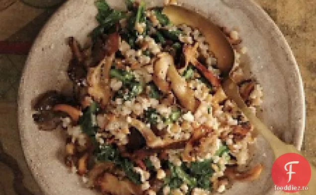 Pilaf Farro Cremos Cu Ciuperci Sălbatice