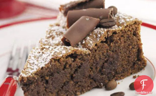 Tort de ciocolata cu migdale espresso