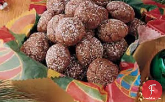 Biscuiti cu trufe de ciocolata