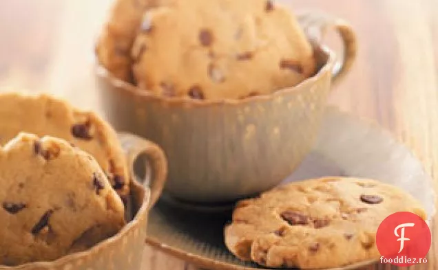 Biscuiți Toffee Chip fără Ouă