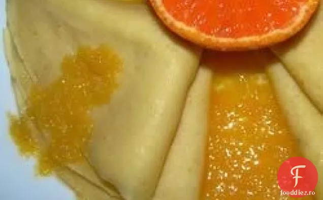 Sos de portocale pentru crepe
