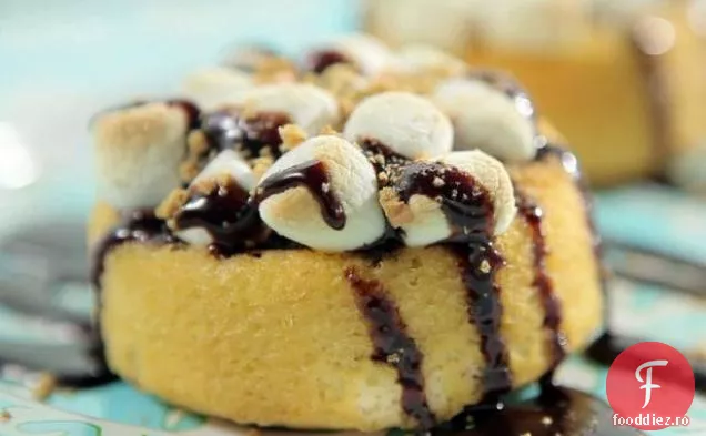 Prajituri S'mores la gratar