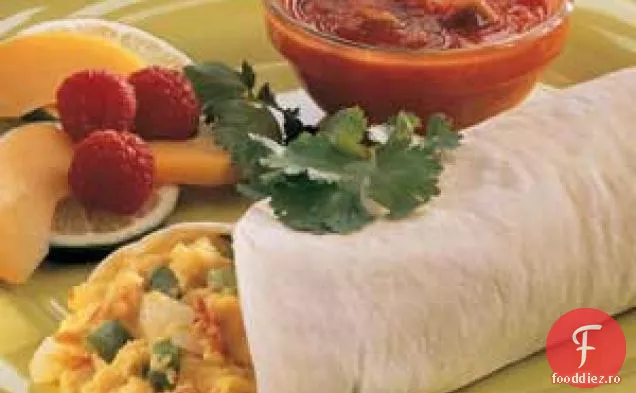 Wrap-uri cu slănină și ouă