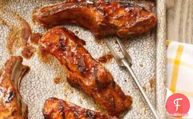 Coaste la grătar în stil rustic