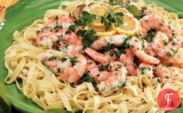Fettucine de creveți
