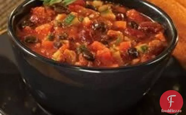 Chili cu două legume de fasole