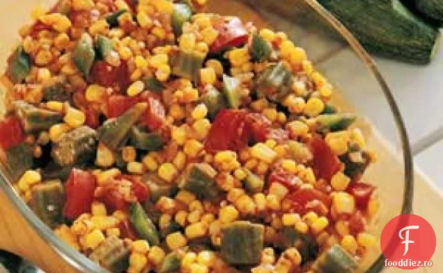 Porumb Okra Creole