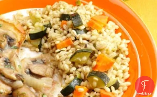 Pilaf de legume și orz