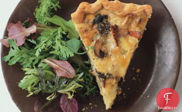 Quiche Cu Ciuperci Și Fontina