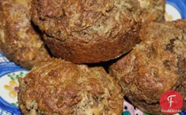 Brioșe de tărâțe cu cafea