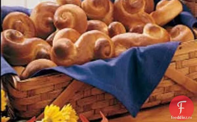 Rulouri cu drojdie de iaurt