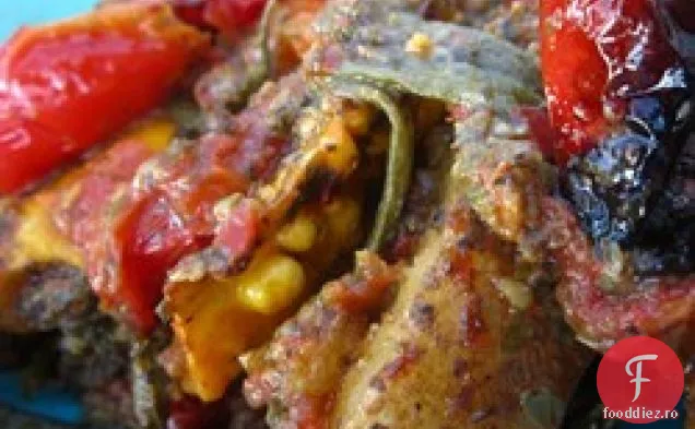 Briam (mix de legume grecești în sos de roșii)