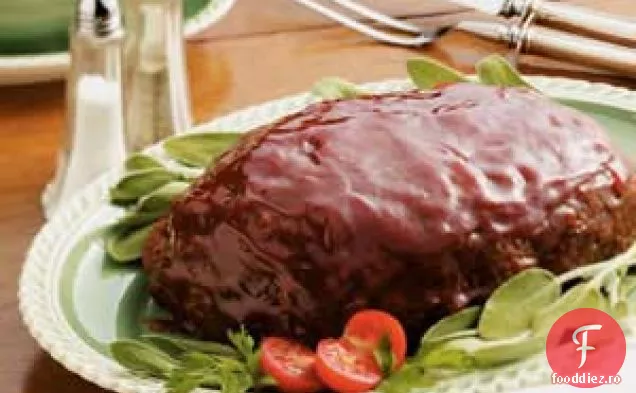 Pâine de carne glazurată