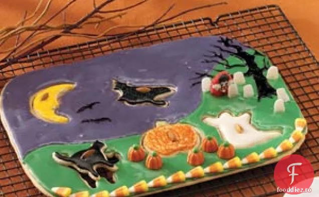 Puzzle cu prăjituri de noapte de Halloween