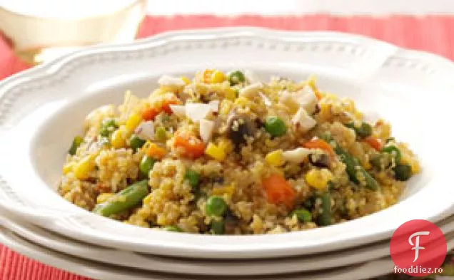 Quinoa picant cu portocale