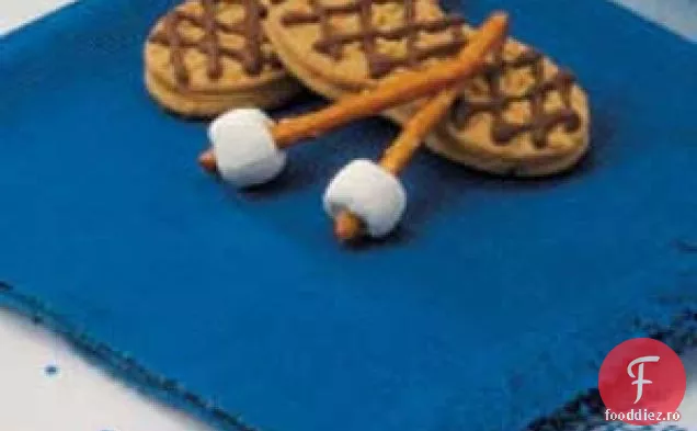 Biscuiți cu rachete de zăpadă