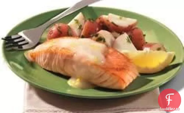 Pește cu sos de lămâie