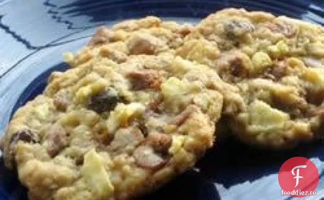 Biscuiți cu mere cu scorțișoară