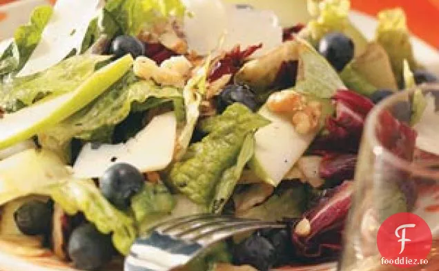 Salată verde mixtă la grătar