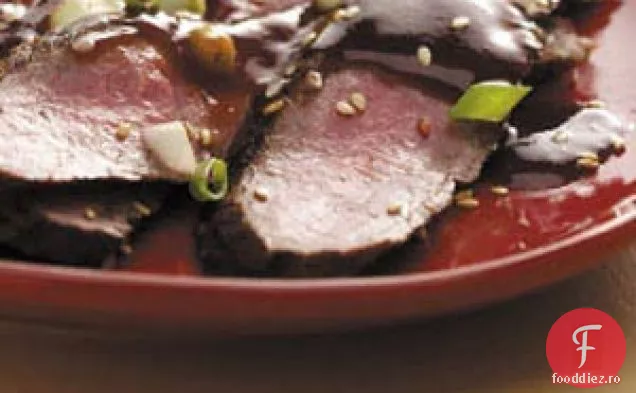 Friptură de flancuri asiatice la grătar