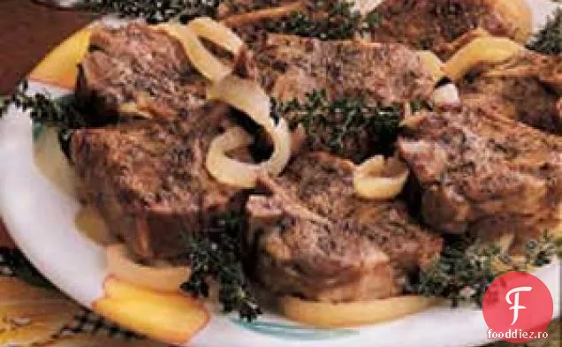 Cotlete de miel fierte lent