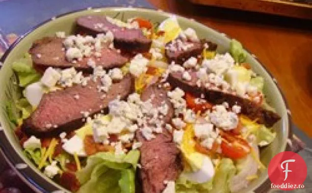 Salată de fier plat cu slănină albastră