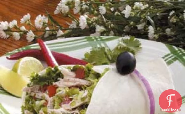 Lime Jalapeno Turkey Wraps