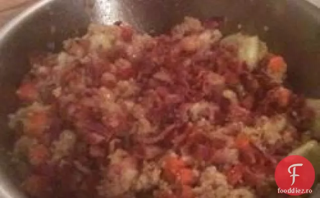 Salata de cuscus cu cuscus cu bacon