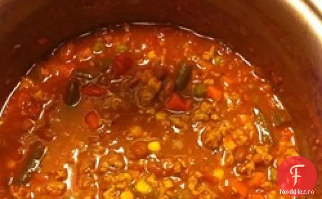Supă ușoară de taco de curcan