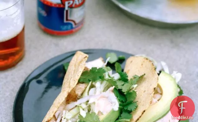 Tacos De Pește La Grătar Cu Chipotle Crema