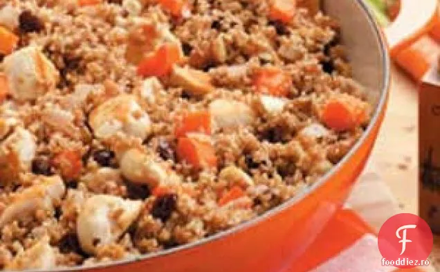 Tigaie cu bulgur de pui