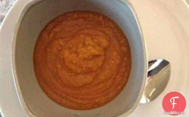 Supă de dovleac dublu