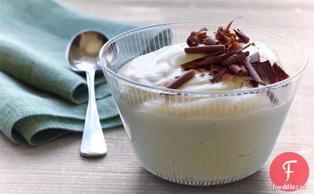 Mousse de ciocolata alba