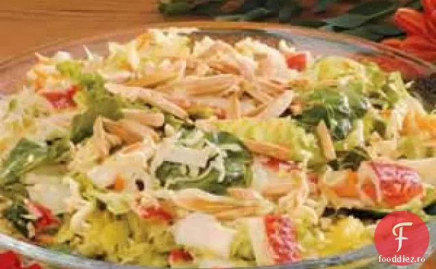 Salată de varză cu crab și salată de varză