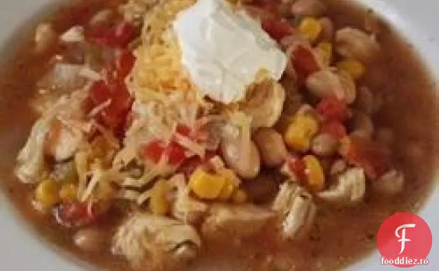Chili cu pui și fasole albă