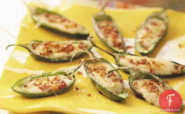 Jalapenos umpluți cu brânză