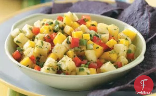 Salsa de ananas și mango