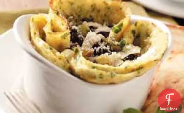 Cupe de omletă sărate