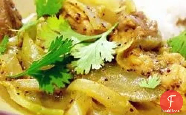 Curry picant de pui