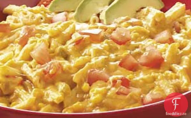 Penne cu chili și cheddar