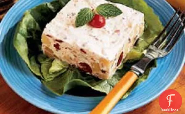 Salată de banane și merișoare congelate