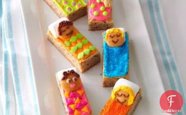 Blondies cu sac de dormit