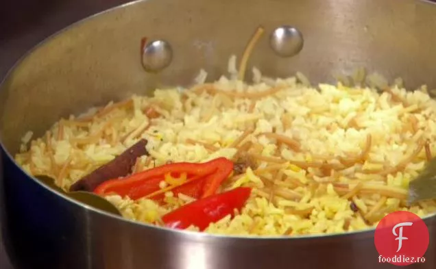 Pilaf de orez cu șofran