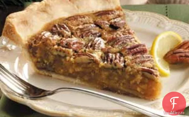 Plăcintă cu lămâie și pecan