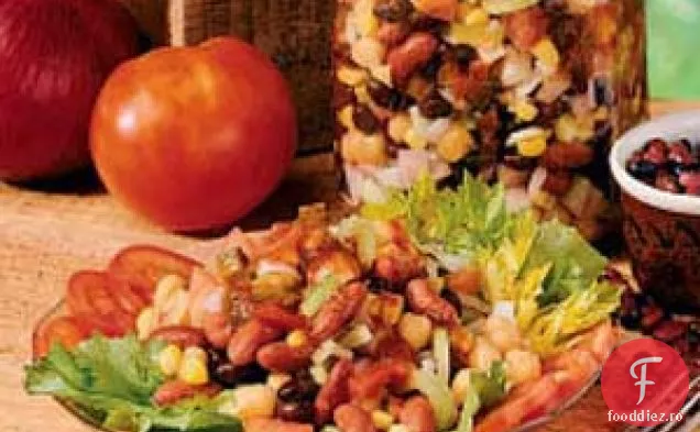 Salată de fasole din sud-vestul Statelor Unite