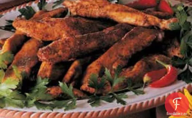 Fâșii de pui Cajun