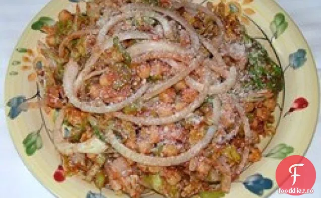 Salată de fasole Garbanzo II