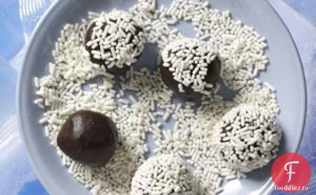 Bile crocante de ciocolată și mentă