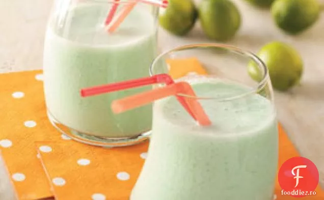 Milkshake-uri cu lime pentru doi